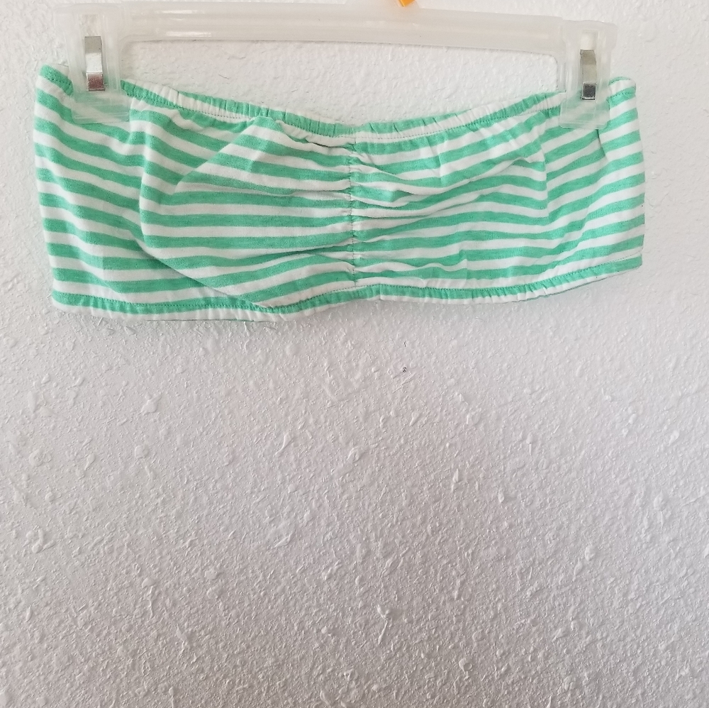 Strapless tube top bralette crop